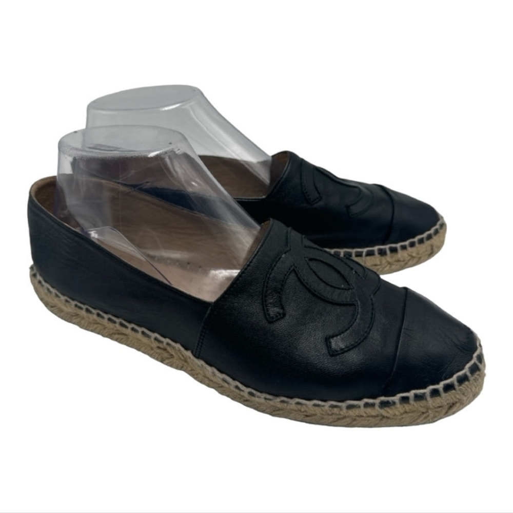 Chanel Espadrille Lambskin Black - Picture 4 of 5